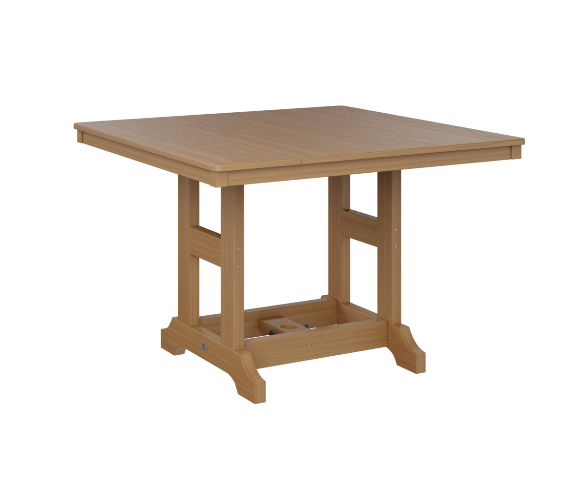 Berlin Gardens Garden Classic Outdoor Poly Lumber Square Bar Table