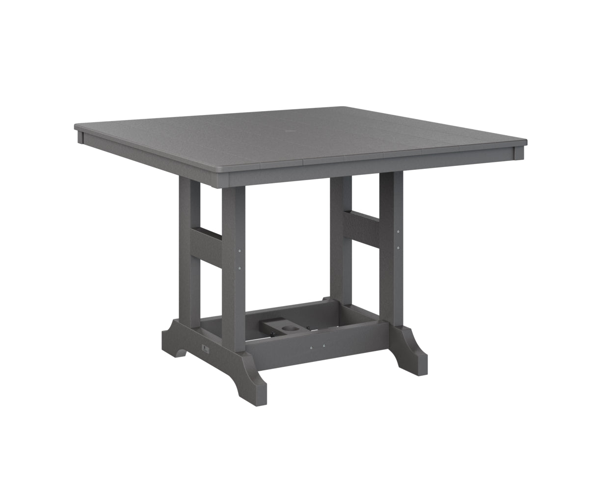 Berlin Gardens Garden Classic Outdoor Poly Lumber Square Bar Table