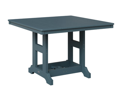 Berlin Gardens Garden Classic Outdoor Poly Lumber Square Bar Table