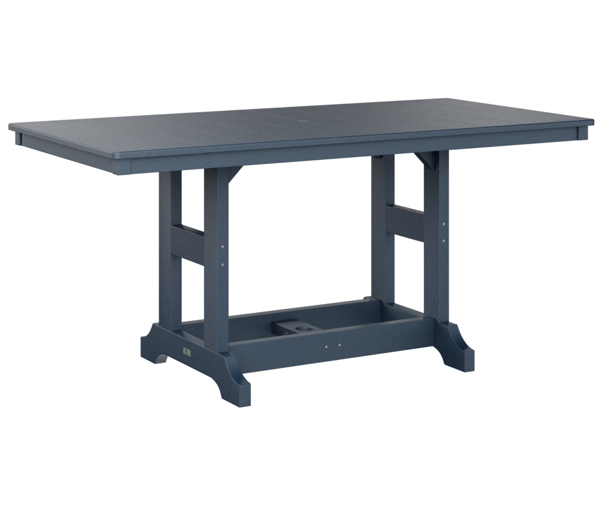 Berlin Gardens Garden Classic Outdoor Poly Lumber Rectangular Bar Table