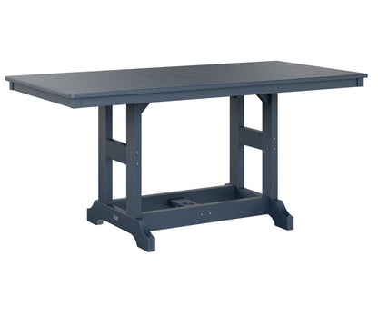 Berlin Gardens Garden Classic Outdoor Poly Lumber Rectangular Bar Table