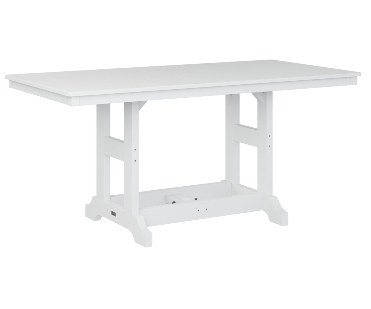 Berlin Gardens Garden Classic Outdoor Poly Lumber Rectangular Counter Height Dining Table