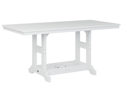 Berlin Gardens Garden Classic Outdoor Poly Lumber Rectangular Counter Height Dining Table