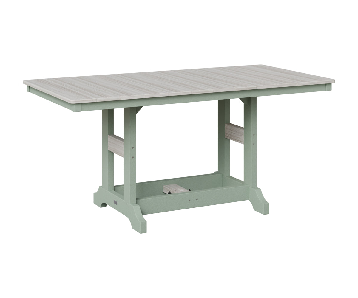 Berlin Gardens Garden Classic Outdoor Poly Lumber Rectangular Counter Height Dining Table