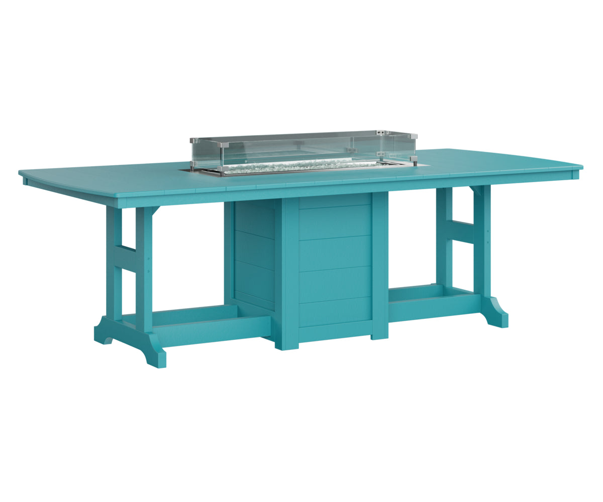 Berlin Gardens Garden Classic Outdoor Poly Lumber Fire Pit Bar Table