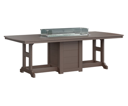 Berlin Gardens Garden Classic Outdoor Poly Lumber Fire Pit Bar Table