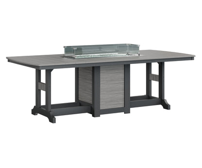 Berlin Gardens Garden Classic Outdoor Poly Lumber Fire Pit Counter Height Dining Table