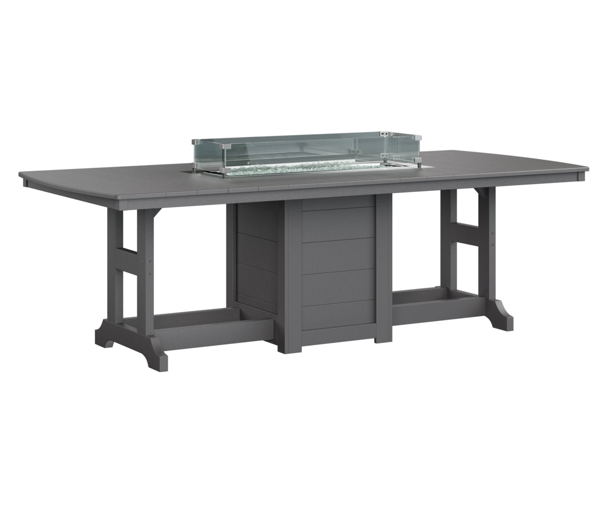 Berlin Gardens Garden Classic Outdoor Poly Lumber Fire Pit Bar Table