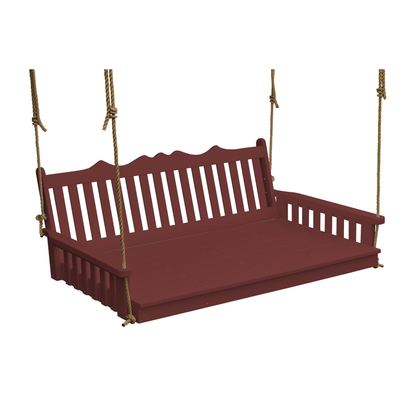 Keystone Amish Co. York Recycled Plastic Swing Bed