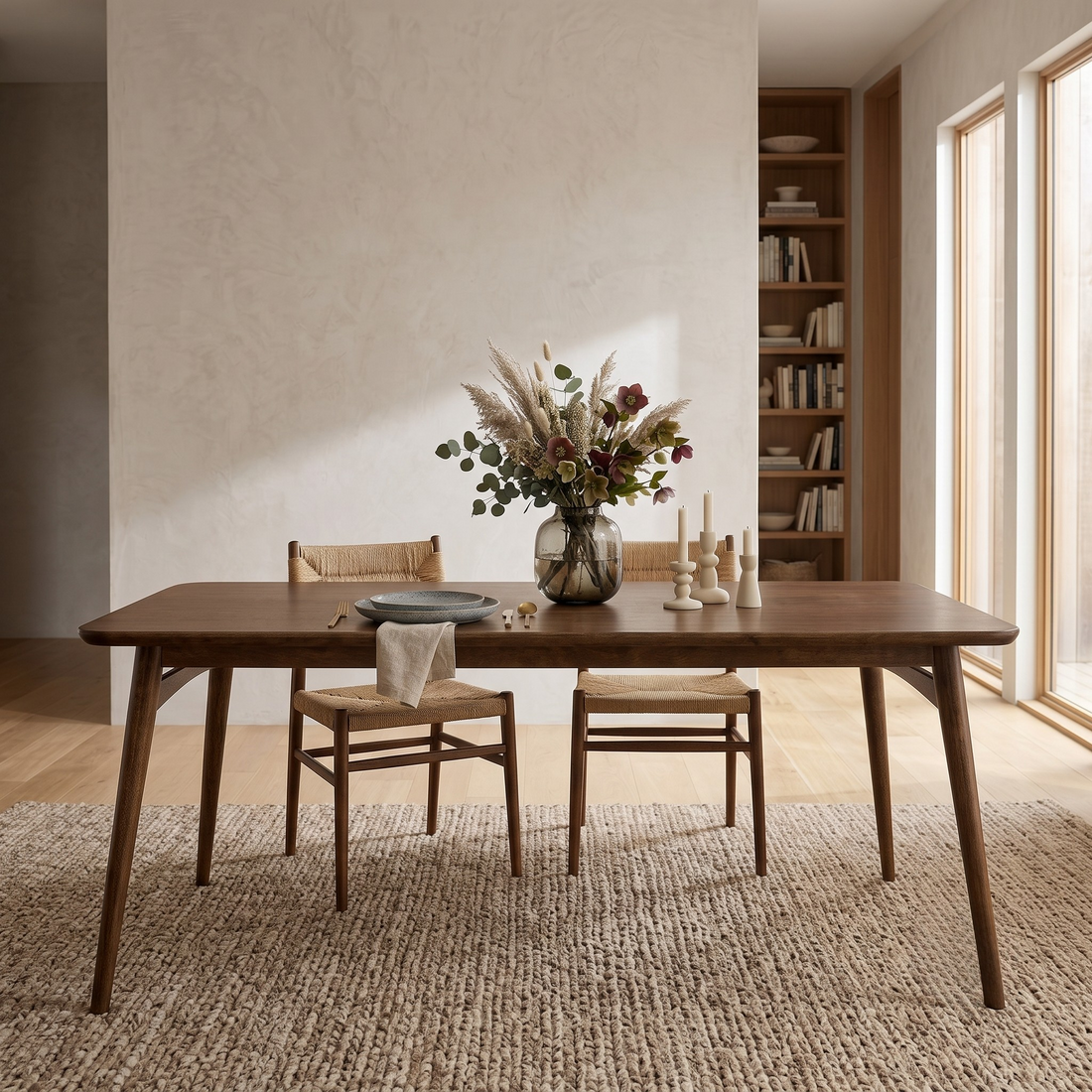 Hoosier Timbercraft Gilmer Sap Cherry Dining Table