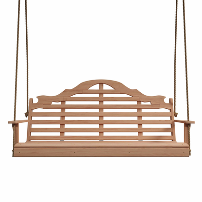 Keystone Amish Co. Milan Red Cedar Porch Swing