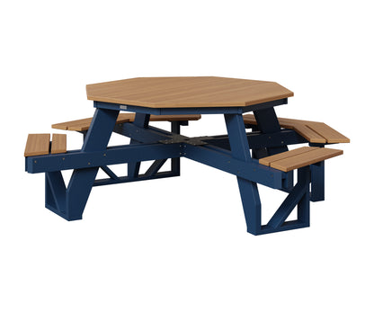 Berlin Gardens Ada Outdoor Poly Lumber Octagon Picnic Table