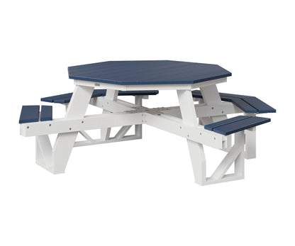 Berlin Gardens Ada Outdoor Poly Lumber Octagon Picnic Table