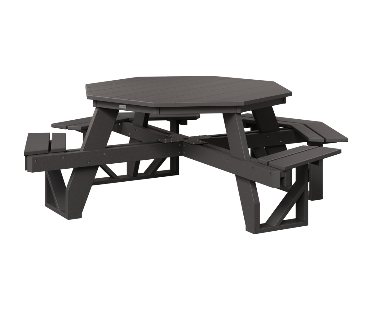 Berlin Gardens Ada Outdoor Poly Lumber Octagon Picnic Table