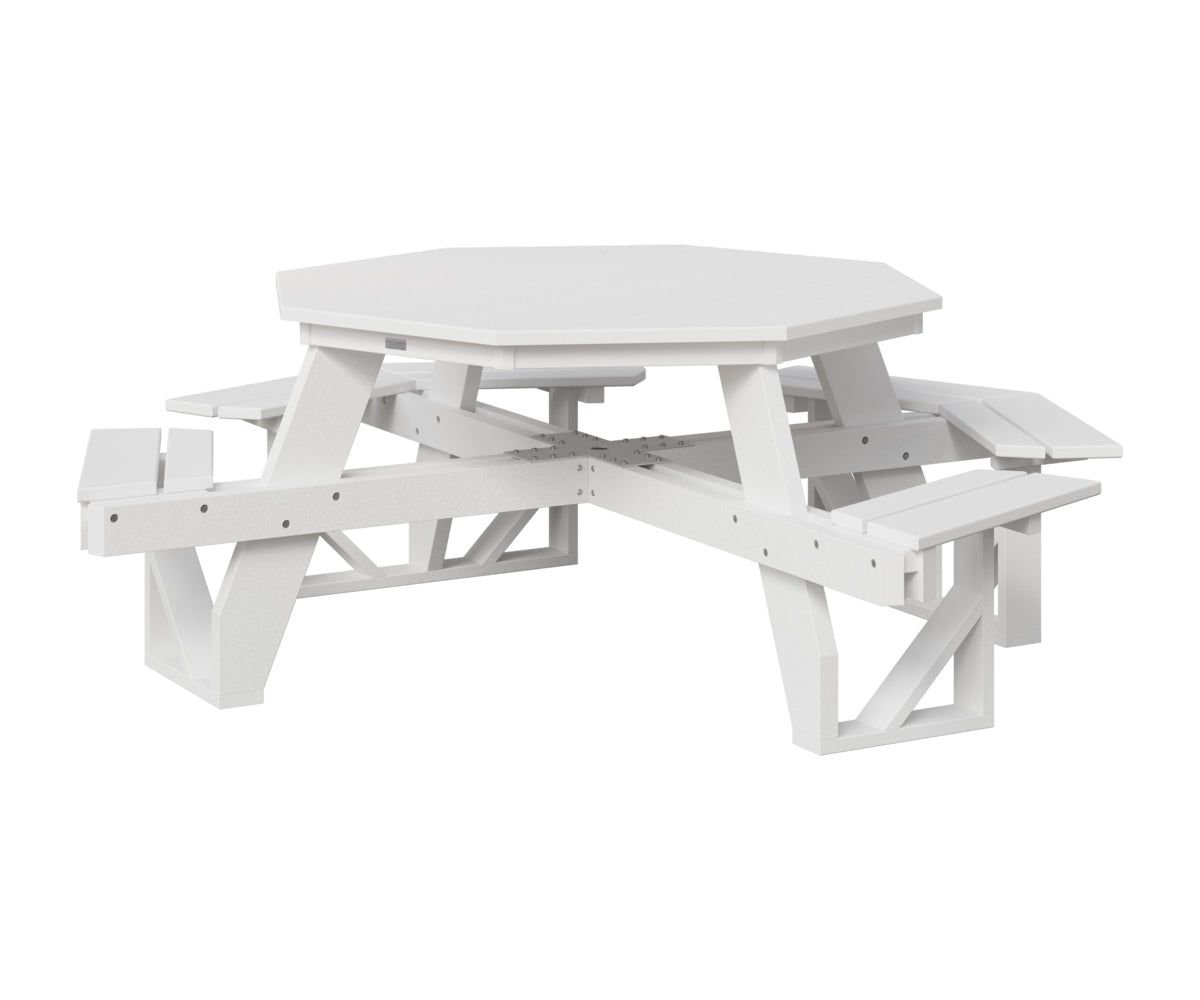 Berlin Gardens Ada Outdoor Poly Lumber Octagon Picnic Table