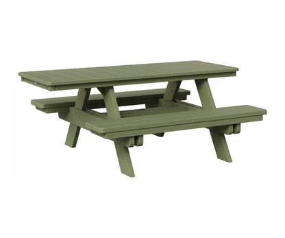 Berlin Gardens ADA Rectangular Poly Lumber Picnic Table