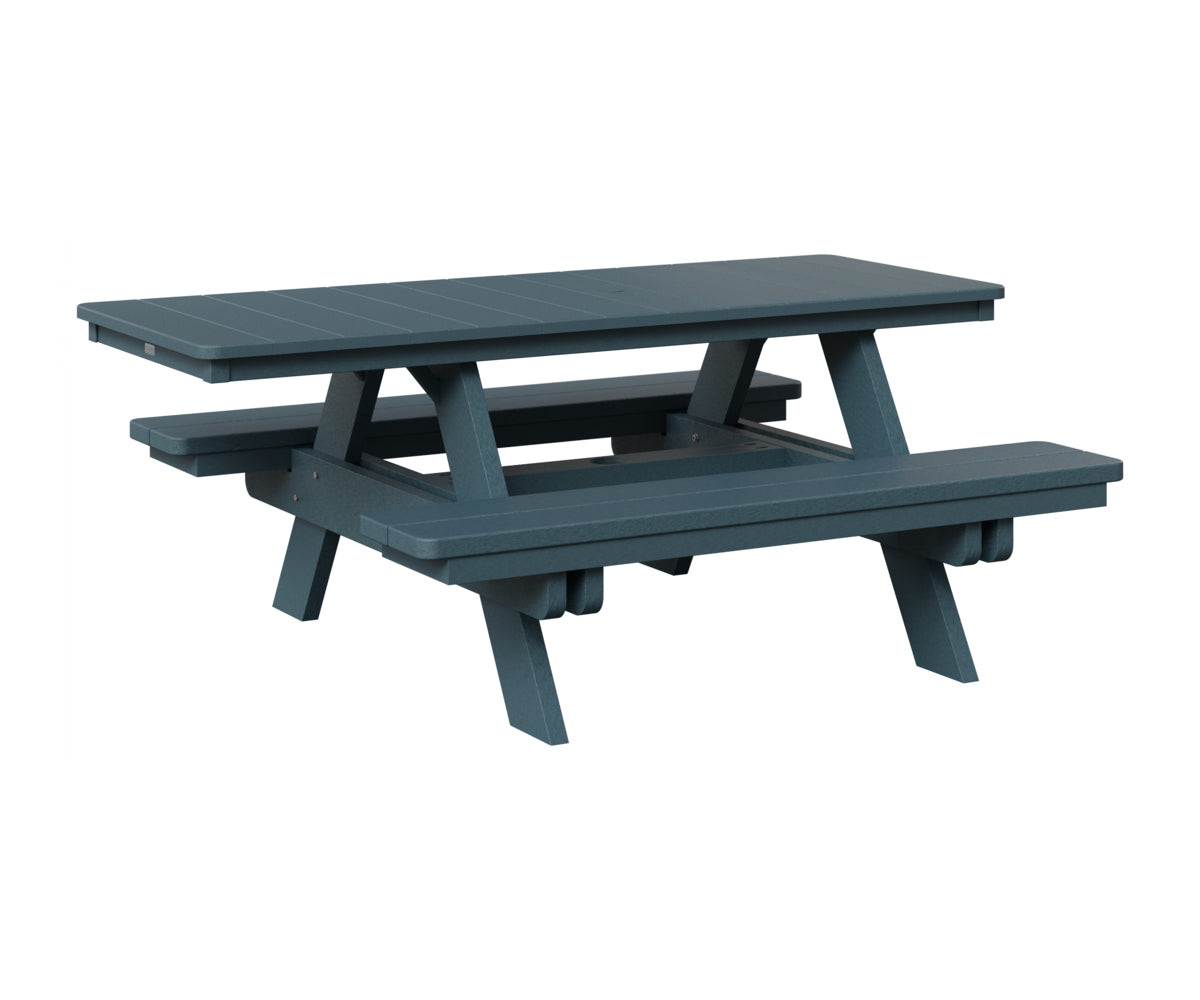Berlin Gardens ADA Rectangular Poly Lumber Picnic Table