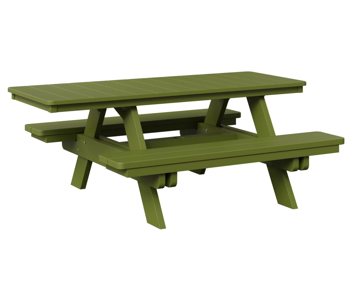 Berlin Gardens ADA Rectangular Poly Lumber Picnic Table