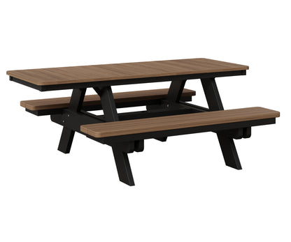 Berlin Gardens ADA Rectangular Poly Lumber Picnic Table