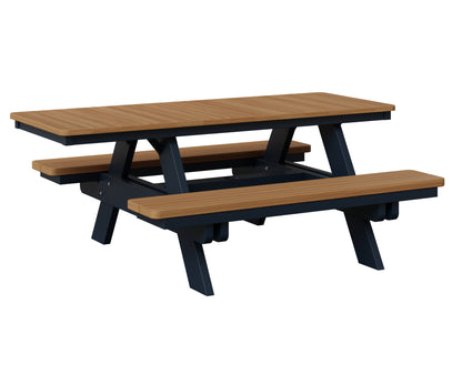 Berlin Gardens ADA Rectangular Poly Lumber Picnic Table