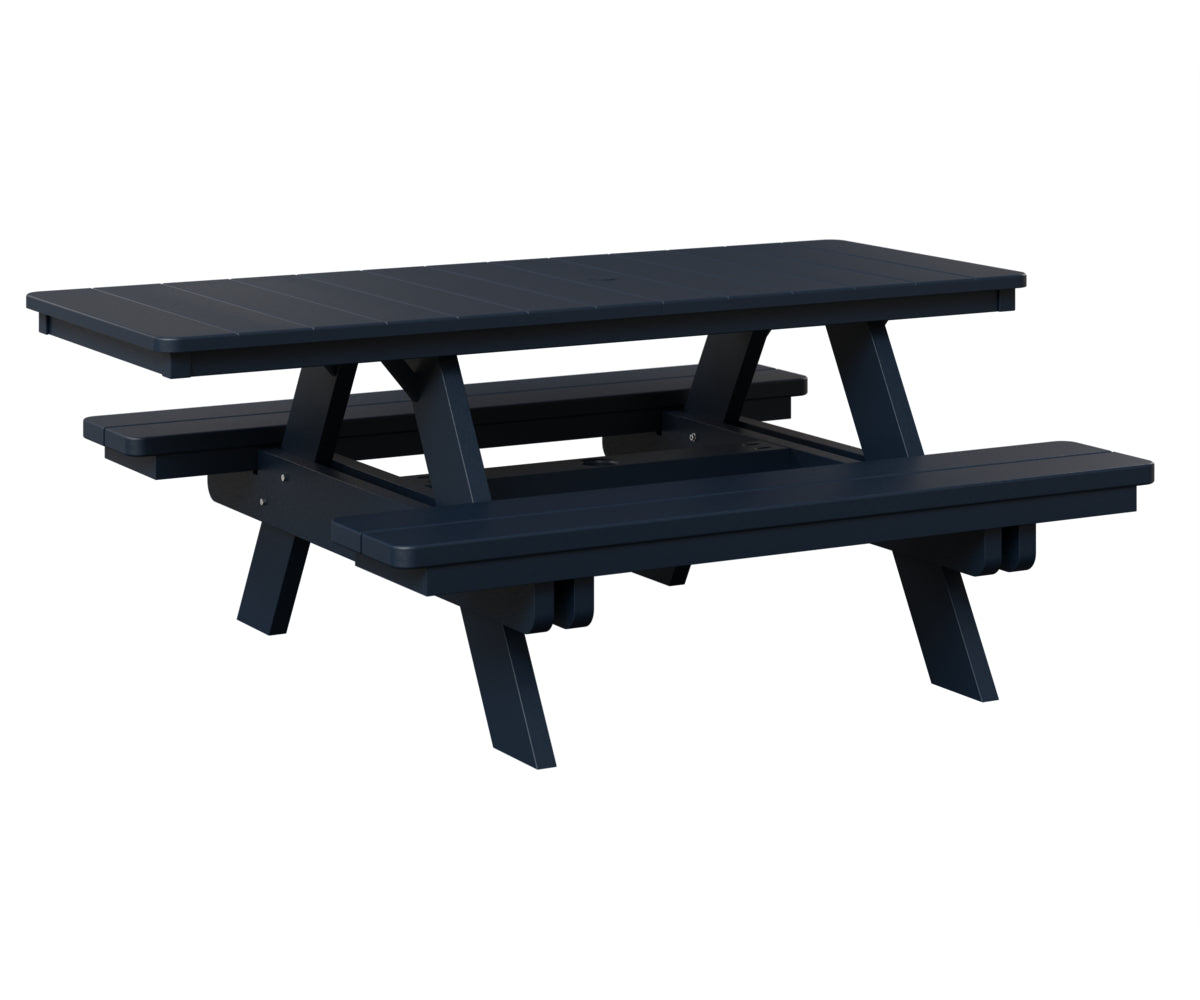 Berlin Gardens ADA Rectangular Poly Lumber Picnic Table