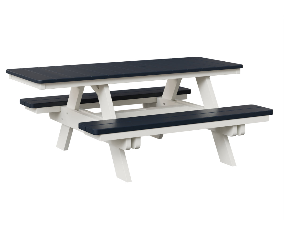 Berlin Gardens ADA Rectangular Poly Lumber Picnic Table
