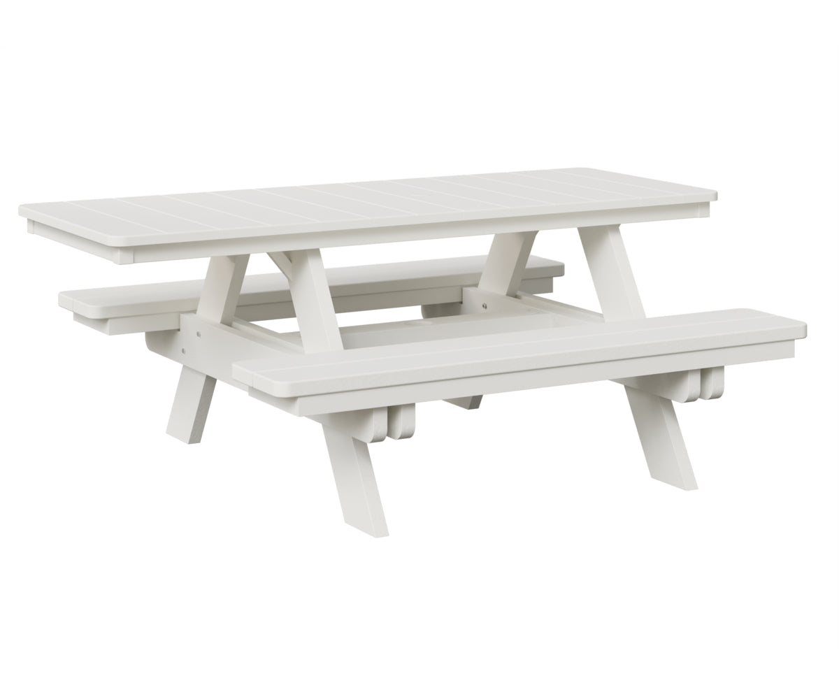Berlin Gardens ADA Rectangular Poly Lumber Picnic Table