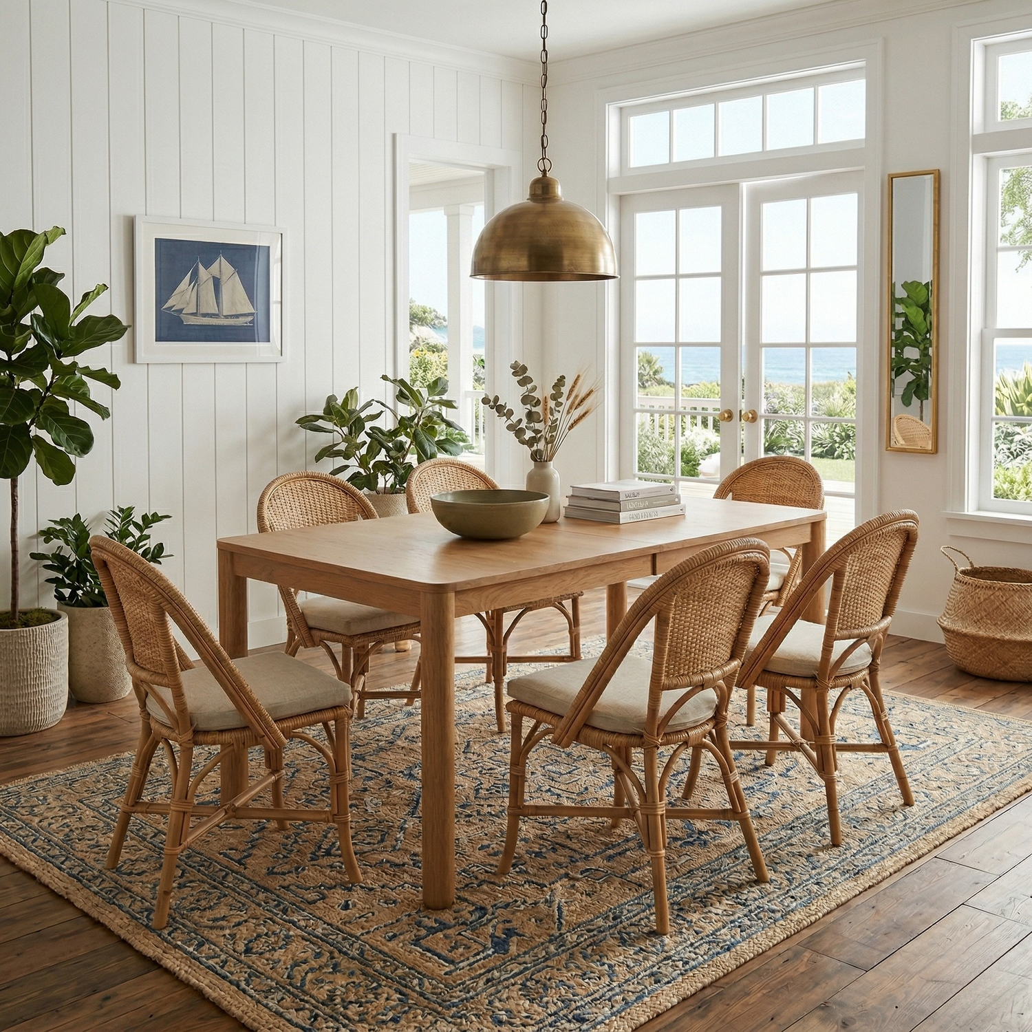 Hoosier Timbercraft Albion White Oak Dining Table