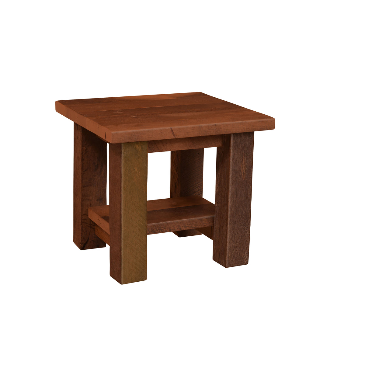 Legacy Estate Bedford Reclaimed Barnwood End Table