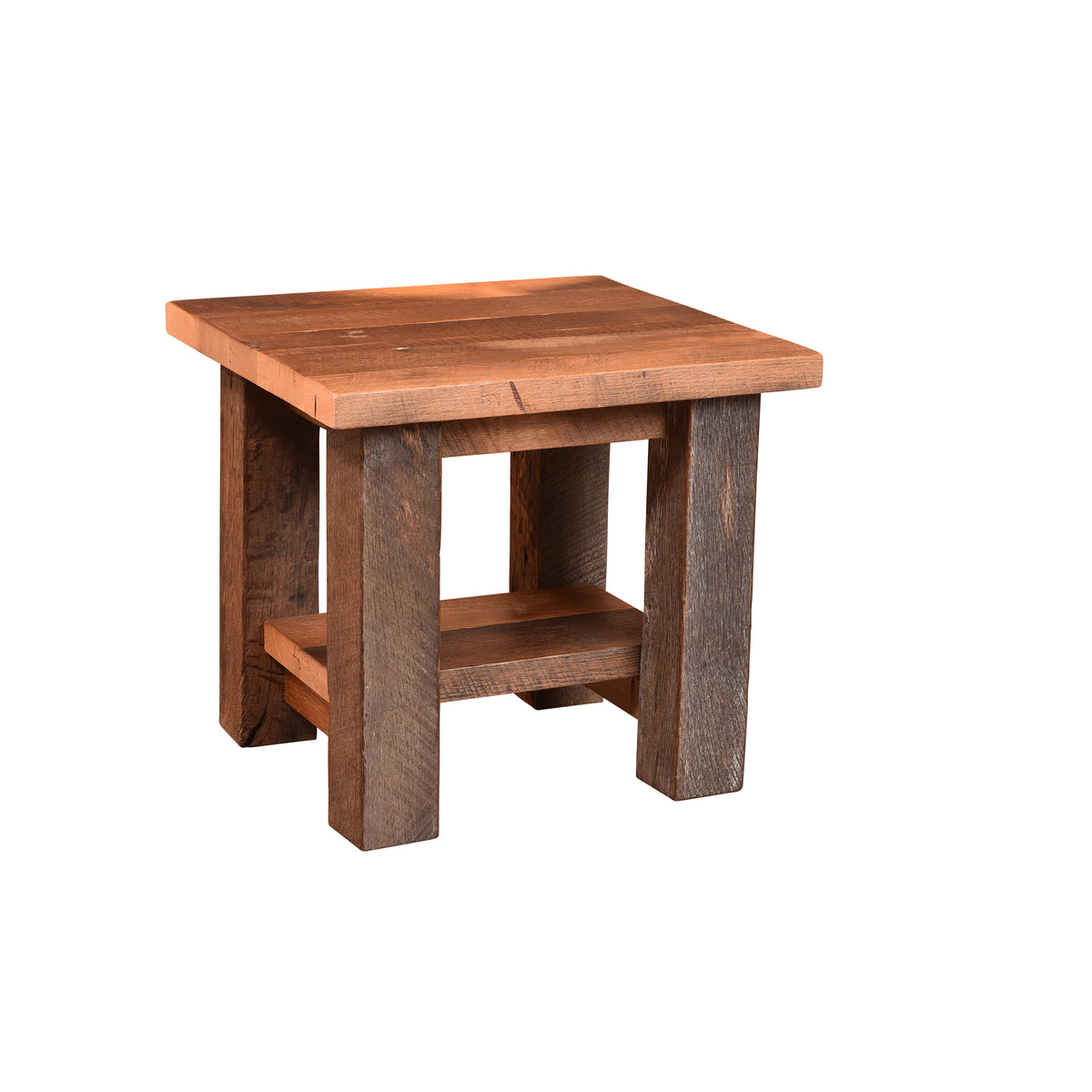Legacy Estate Bedford Reclaimed Barnwood End Table