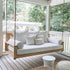 Amish Casual Malvern Swing Bed, pictured in unfinished