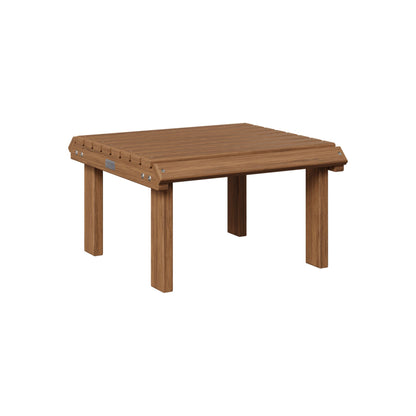 Berlin Gardens Outdoor Poly Lumber Stationary Footstool