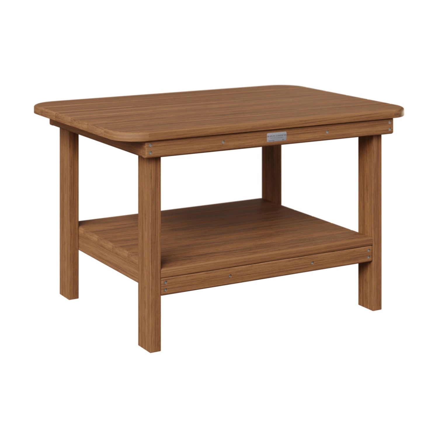 Berlin Gardens Outdoor Poly Lumber Rectangle Coffee Table