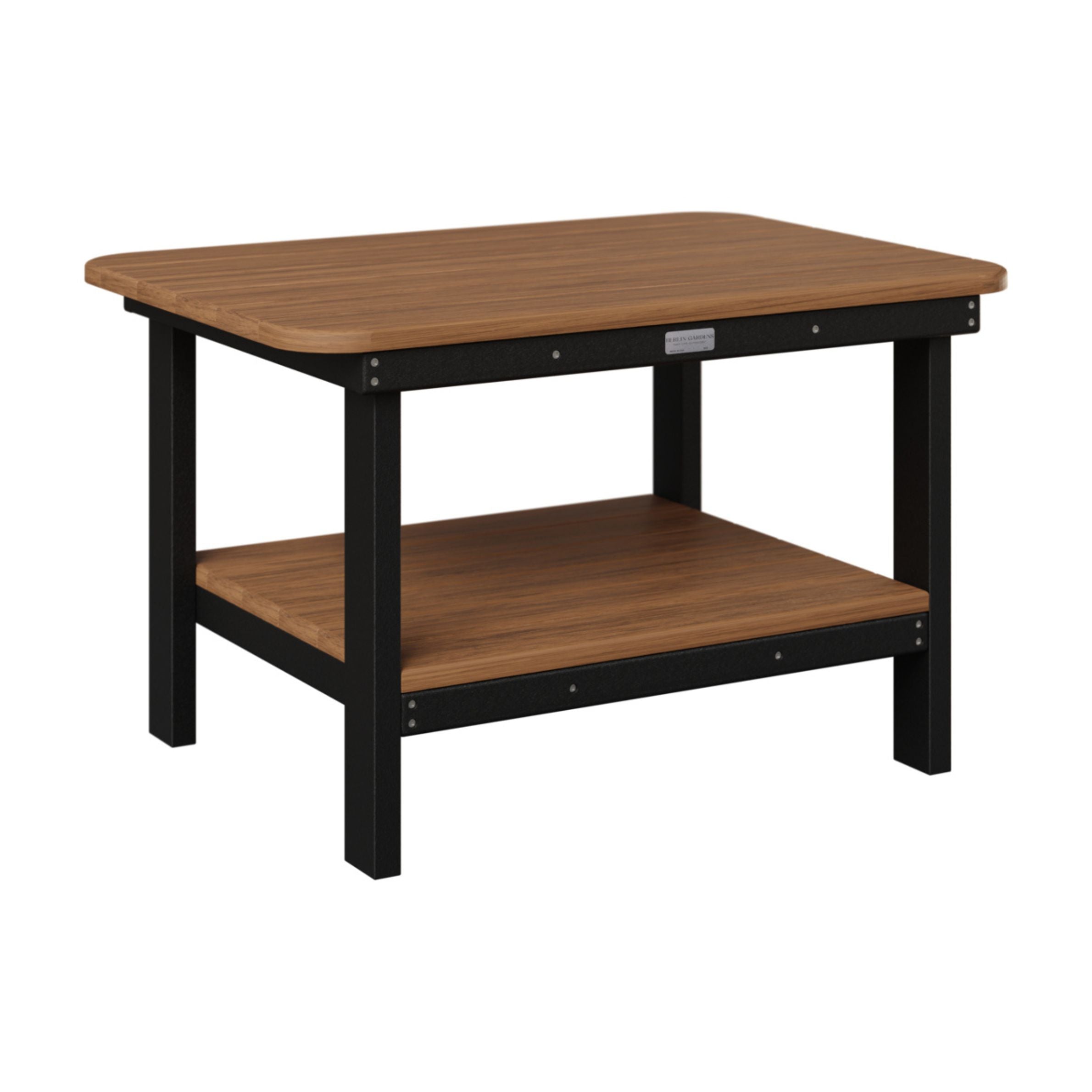 Berlin Gardens Outdoor Poly Lumber Rectangle Coffee Table