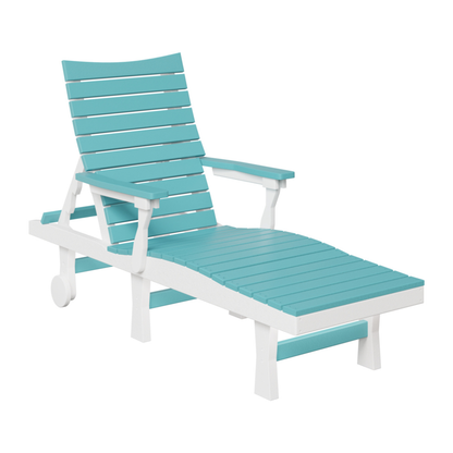 Berlin Gardens Bristol Outdoor Poly Lumber Chaise Lounge