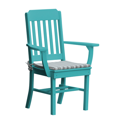 Keystone Amish Co. Traditional Poly Composite Dining Chair with arms