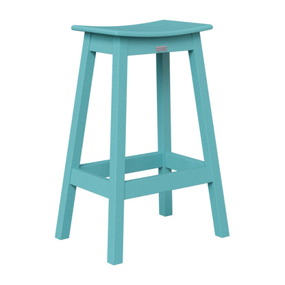 Berlin Gardens Outdoor Saddle Poly Lumber Bar Stool