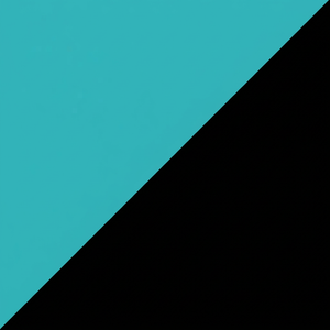Aruba Blue on Black