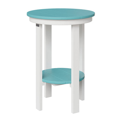 Berlin Gardens Outdoor Poly Lumber Round End Counter Table