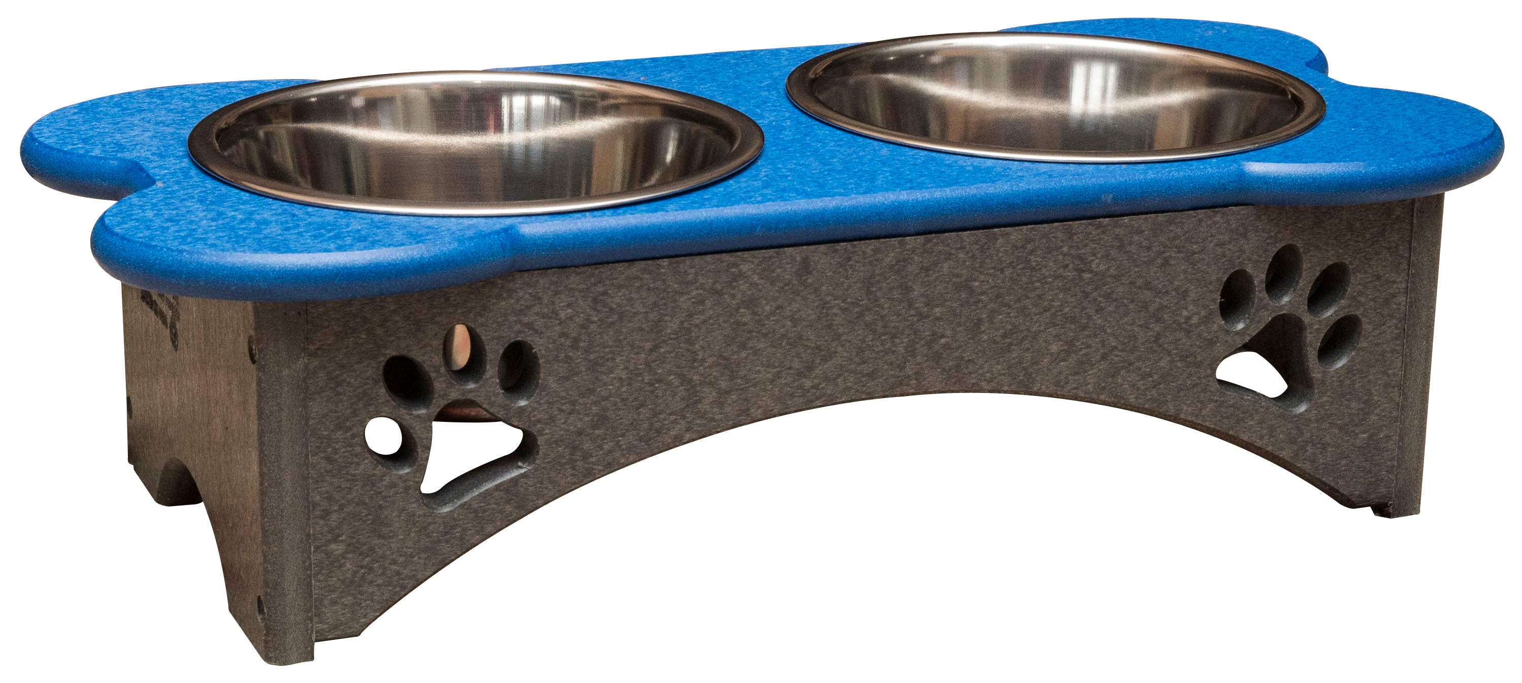 Stratton Field Poly Lumber 4.5-Inch Dog Bowl Stand with 1-Pint Bowl