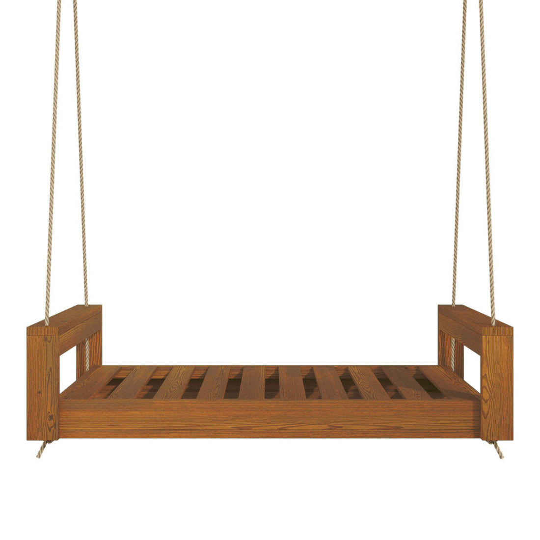 Amish Casual Lancaster Daybed Swing Bed, Twin Oak