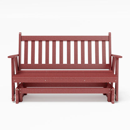 Keystone Amish Co. Franklin Poly Composite Porch Glider