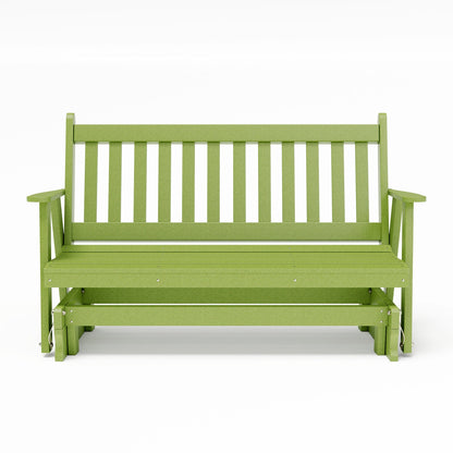 Keystone Amish Co. Franklin Poly Composite Porch Glider