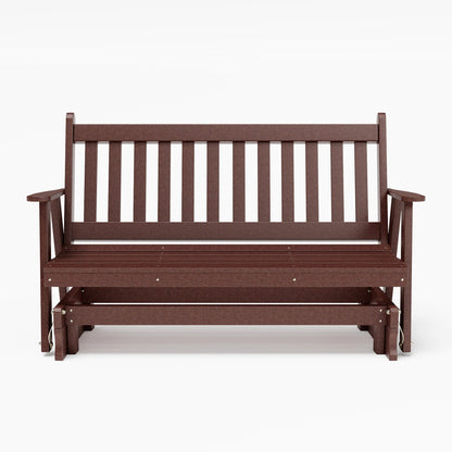 Keystone Amish Co. Franklin Poly Composite Porch Glider