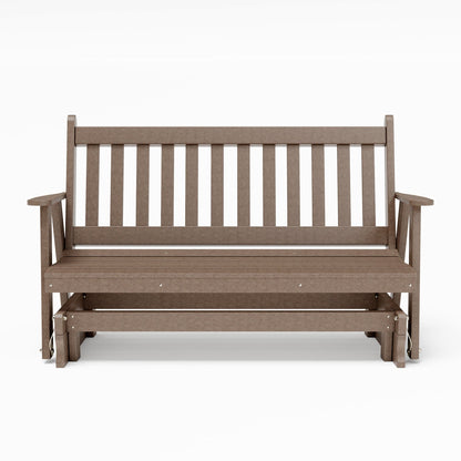 Keystone Amish Co. Franklin Poly Composite Porch Glider
