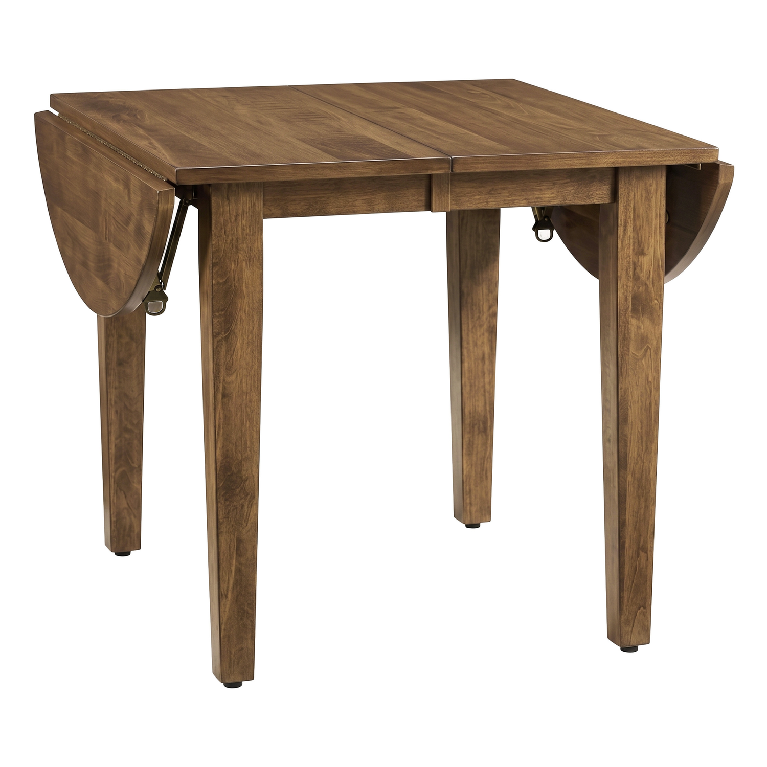 Hoosier Timbercraft Plainfield Brown Maple Oval Drop Leaf Table