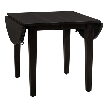 Hoosier Timbercraft Plainfield Brown Maple Oval Drop Leaf Table