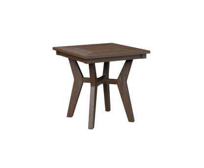 Berlin Gardens Mayhew Outdoor Poly Lumber Square End Table