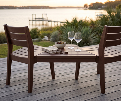 Berlin Gardens Outdoor Accessories Poly Lumber Dining/Bar Chair Tete-a-Tete