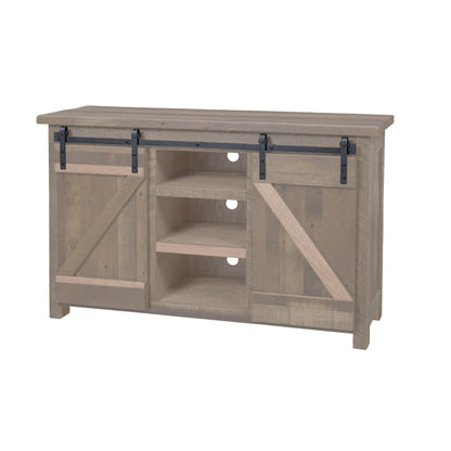 Legacy Estate Roscoe Reclaimed Barnwood Barndoor TV Stand